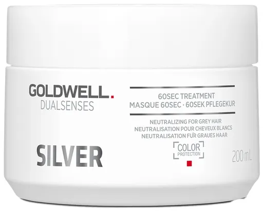 Goldwell Maska pro blond a šedivé vlasy Silver (60sec Treatment) 500 ml