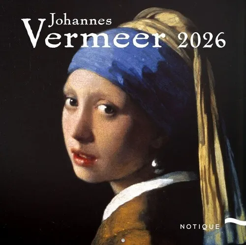Kalendář 2026 poznámkový: Johannes Vermeer