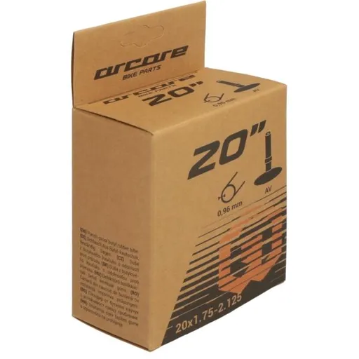 Arcore 20AV 1,75-2,125 Cyklistická duše, černá, velikost