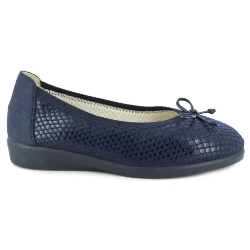Doctor Cutillas Dámské baleriny modré široké 10626, velikost:41