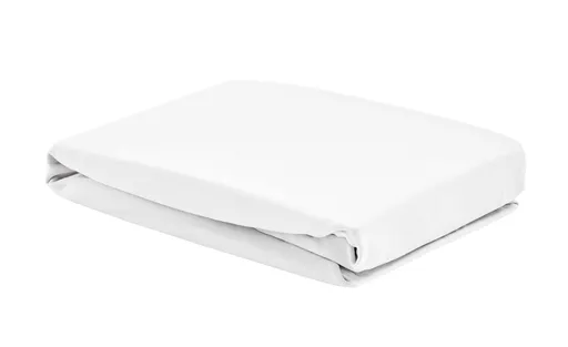 Christian Fischbacher Bavlněné prostěradlo DREAMCATCHER Sea Salt 90 x 200 cm