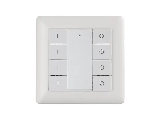 LED2 SR-ZG9001K8-DIM ZIGBEE 3.0 WALL DIMMER 4ch bílá