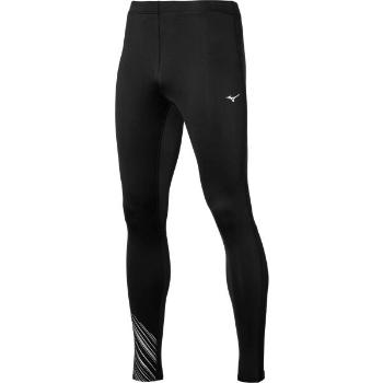 Mizuno WARMALITE TIGHT Pánské zateplené elastické kalhoty, černá, velikost