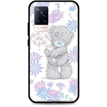 TopQ Kryt Vivo V21 5G silikon Floral Teddy 72867 (Sun-72867)