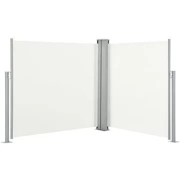 SHUMEE Zástěna boční,  krémová 100 x 600 cm (48443)