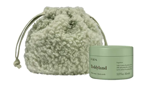 PUPA Milano Tělový peeling Milk and Pistachio Cream Body Scrub 150 ml