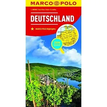 Kniha Německo Deutschland 1:800 000 (9783829738248)