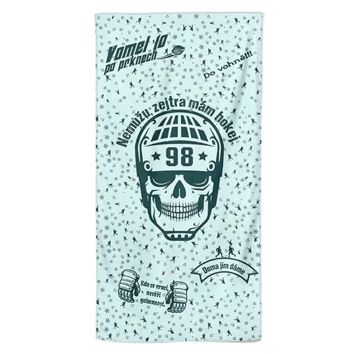 Osuška Hokejové hlášky (Velikost osušky: 70x140cm)