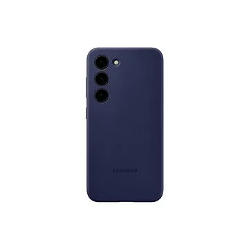 Samsung Galaxy S23 Silikonový zadní kryt Navy (EF-PS911TNEGWW)