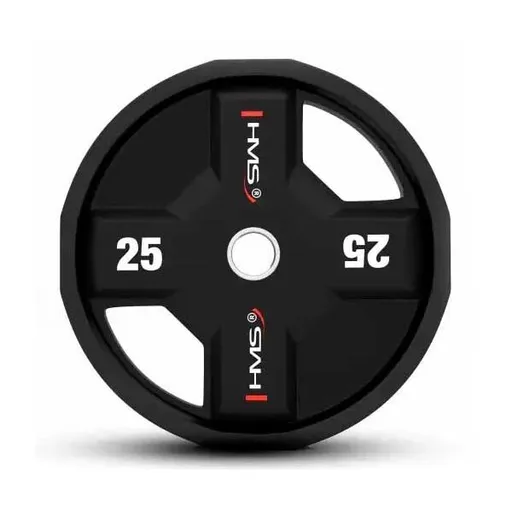 HMS TPC25 Olympijský kotouč, černá, velikost 25 KG