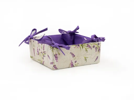 Košík na pečivo Levandule