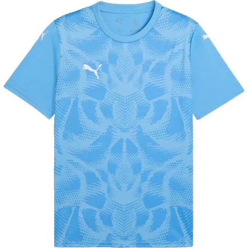 Puma TEAMULTIMATE JERSEY Pánský fotbalový dres, světle modrá, velikost