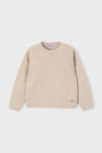 Mayoral gyerek pulóver bézs, könnyű, 4302