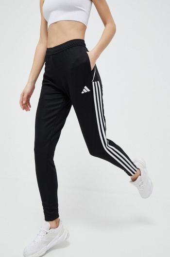 Tréninkové kalhoty adidas Performance Tiro 23 League černá barva, s aplikací, HS3494