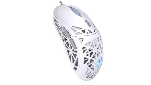 Endorfy Herní myš LIV Onyx White, Drátová, ARGB, bílá