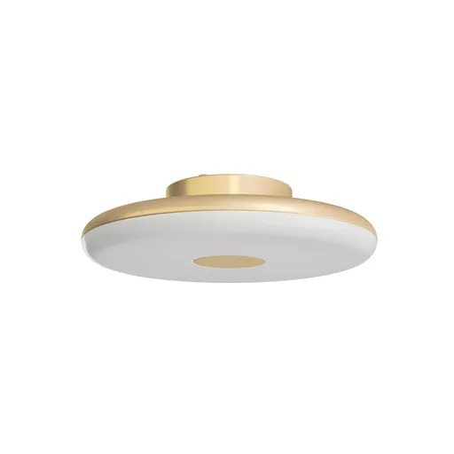 OSMONT ZET60006 ZETA 1 FP stropní/nástěnné plastové svítidlo Golden Beach / bílá IP40 3000 K 31W LED