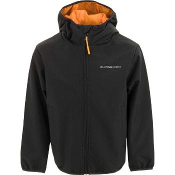 ALPINE PRO GELRO Fiú dzseki, fekete, méret 104-110