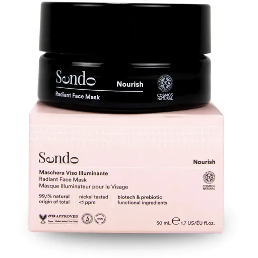 Sendo Nourish Radiant Face Mask rozjasňující maska na obličej 50 ml