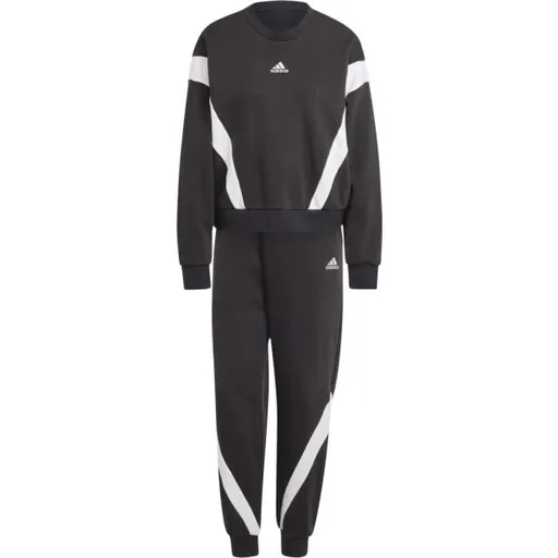 adidas LAZIDAY Dámská tepláková souprava, černá, velikost