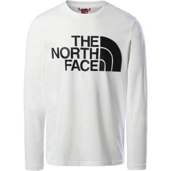 The North Face STANDARD M Pánské triko s dlouhým rukávem, bílá, velikost