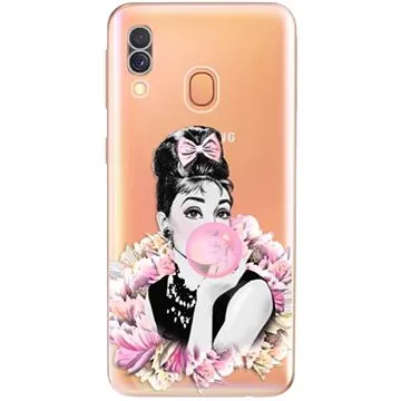 iSaprio Pink Bubble pro Samsung Galaxy A40 (pinbu-TPU2-A40)