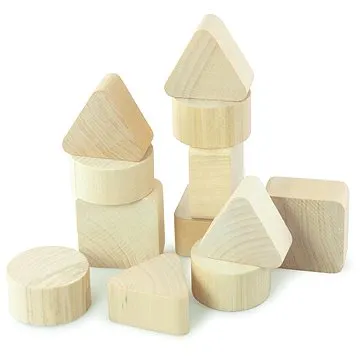 Dřevěná sada Geometrické figury (NF0102U)