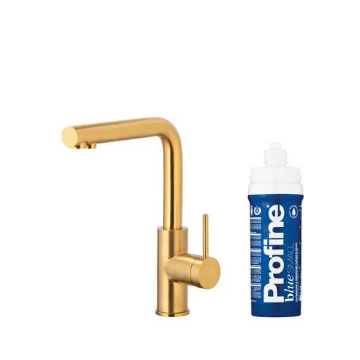 KFA Baterie dřezová DUERO PURE BASIC, s filtrací, broušené zlato 6623-913-31