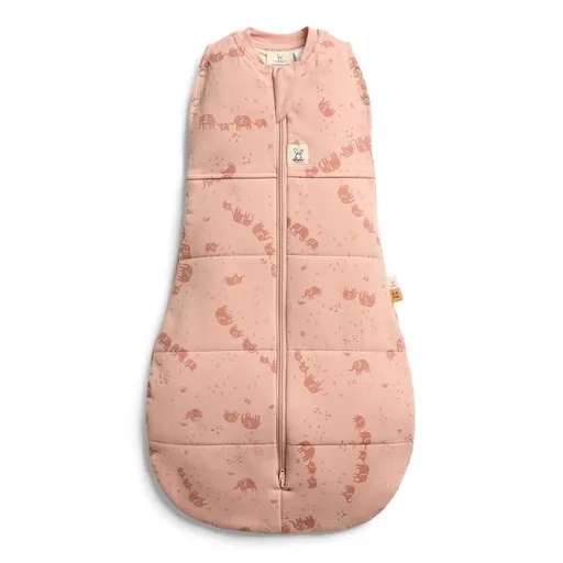 ERGOPOUCH Zavinovačka a vak na spaní 2v1 Cocoon Elephant Parade 3-6 m, 6-8 kg, 2,5 tog