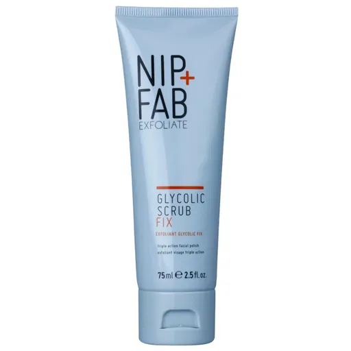 NIP+FAB Glycolic Fix Scrub peeling na obličej 75 ml