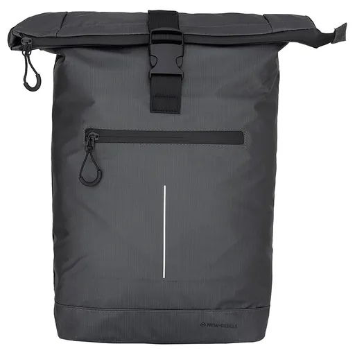 Velký trendy batoh New Rebels Mikko - šedá