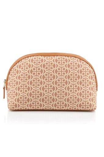 KOSMETICKÁ TAŠKA GANT G PATTERN WASH BAG CARAMEL BEIGE
