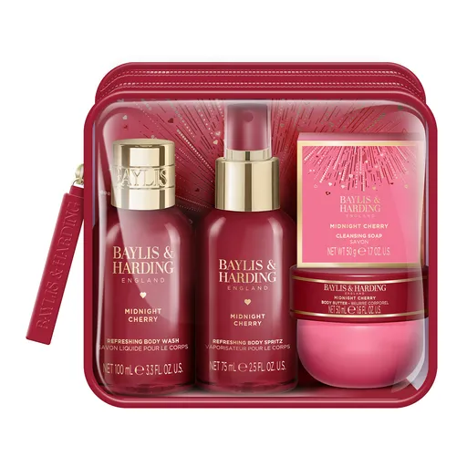 Baylis & Harding Dárková sada Midnight Cherry 4 ks