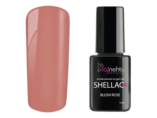 Ráj nehtů UV gel lak Shellac Me 12ml - Blush Rose