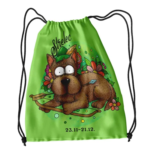 Vak na záda Psí znamení – střelec