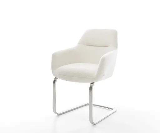 Jídelní židle Pejo-Flex bouclé měkký béžová jídelní židle