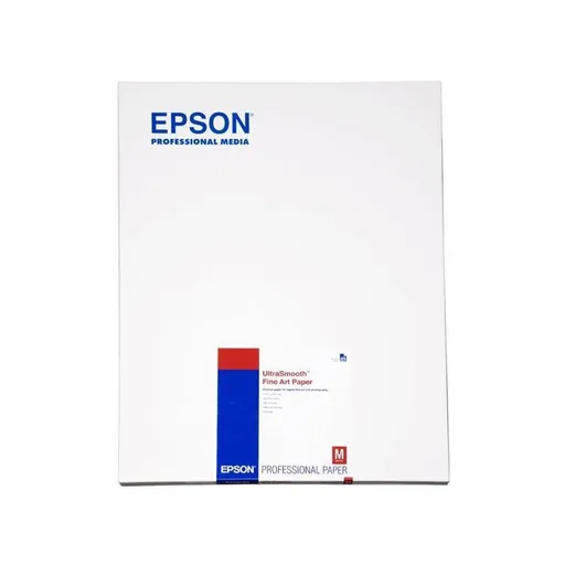 Epson Ultrasmooth Fine Art Paper S042105 C13S042105, 325 g/m2, A2, 25ks, matný, bílý, foto papír