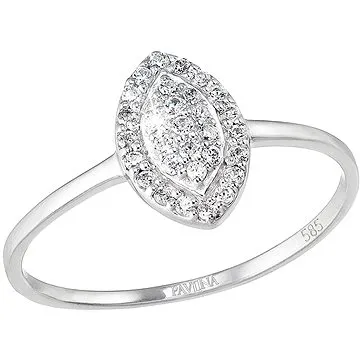 EVOLUTION GROUP  85004.1 bílé zlato s brilianty (Au585/1000, 0,77 g), vel. 47 (8590962851281)