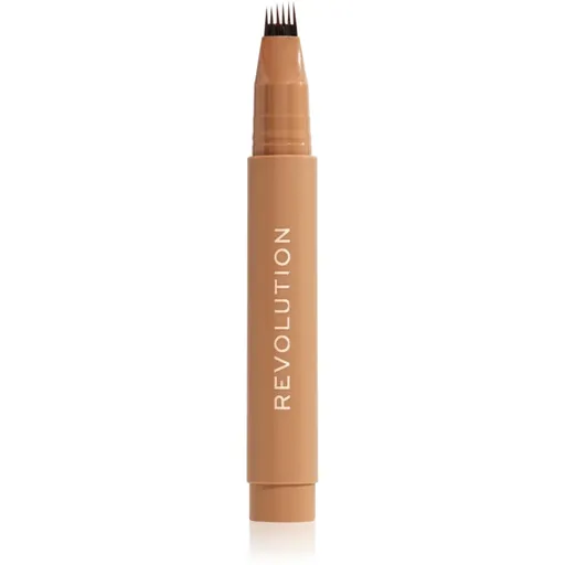 Makeup Revolution Instant Brow Hair fix na obočí odstín Cool Brown 1.8 ml