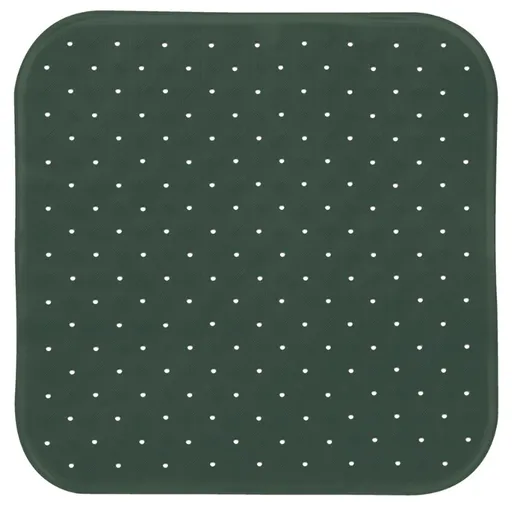 Spirella Protiskluzová podložka do sprchy CLASS Premium, tmavě zelená, 54 x 54 cm