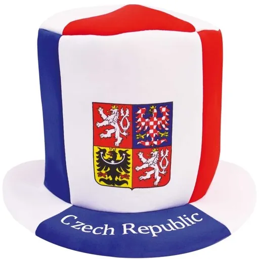 SPORT TEAM ČR 4 Fanouškovský klobouk, bílá, velikost