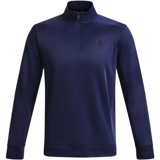 Under Armour ARMOUR FLEECE 1/4 ZIP Pánská fleecová mikina, tmavě modrá, velikost L