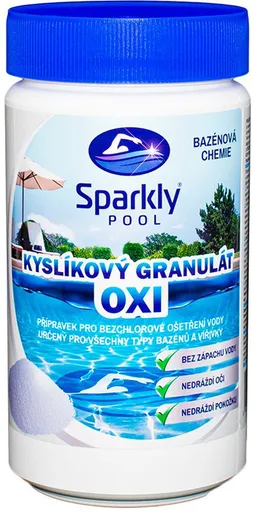 Sparkly POOL Oxi kyslíkový granulát 1 kg (938073)