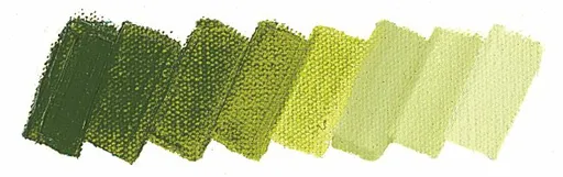 Olejová barva Mussini 35ml – 534 transparent golden green