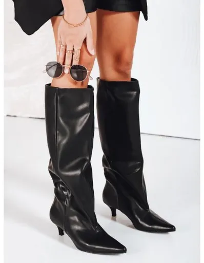 Dámské kotníkové boty, černé