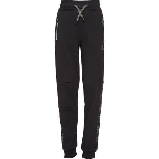 Umbro GERROY Chlapecké tepláky, černá, velikost 128-134