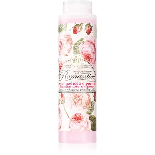Nesti Dante Romantica Florentine Rose and Peony sprchový gel a bublinková koupel 300 ml