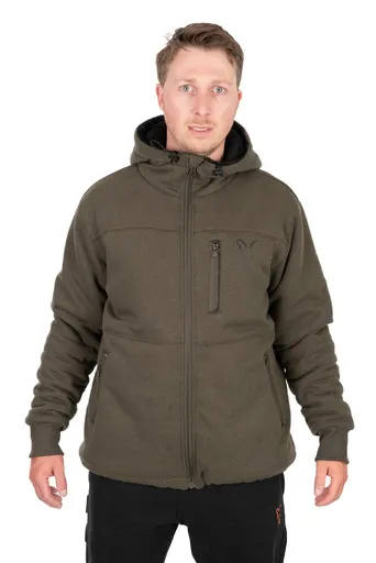 Fox rybářská bunda Collection Sherpa Jacket Green & Black - XL,Fox rybářská bunda Collection Sherpa Jacket Green & Black - XL