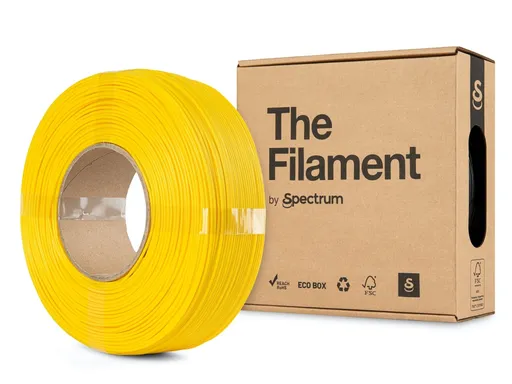 "The Filament" by Spectrum TF-24077, ReFill PLA HS, 1.75mm, TUSCANY YELLOW, 1kg