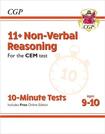 11+ CEM 10-Minute Tests: Non-Verbal Reasoning - Ages 9-10 (with Online Edition) - CGP Books