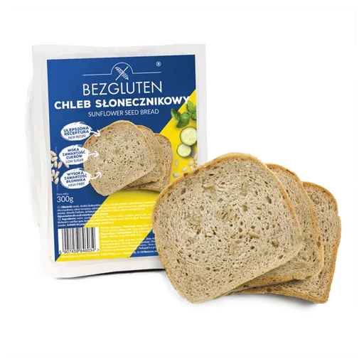 BEZGLUTEN Chléb slunečnicový bez lepku 300 g